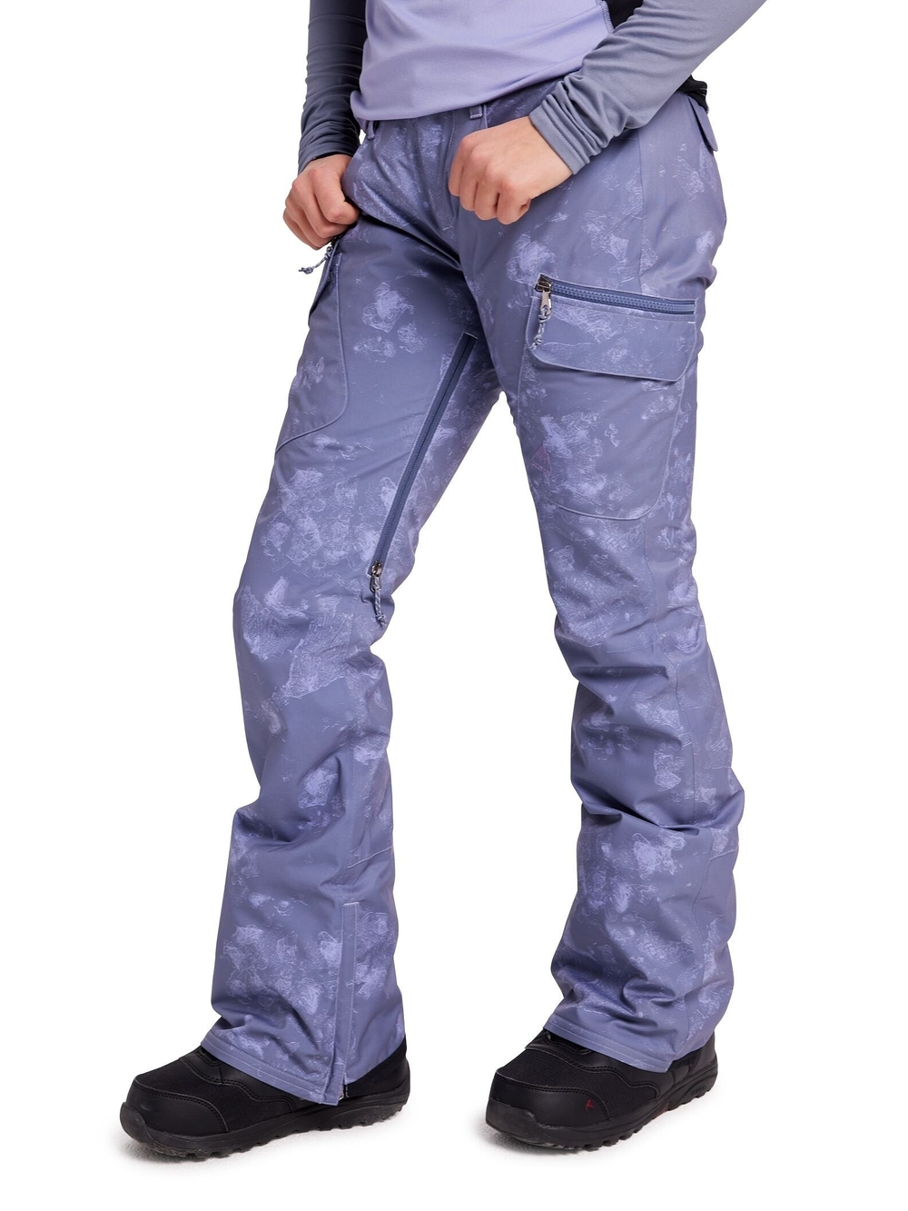 Burton Gloria Shell Snow Pants S DRYRIDE Living Lining Ski Snowboard Gorpcore